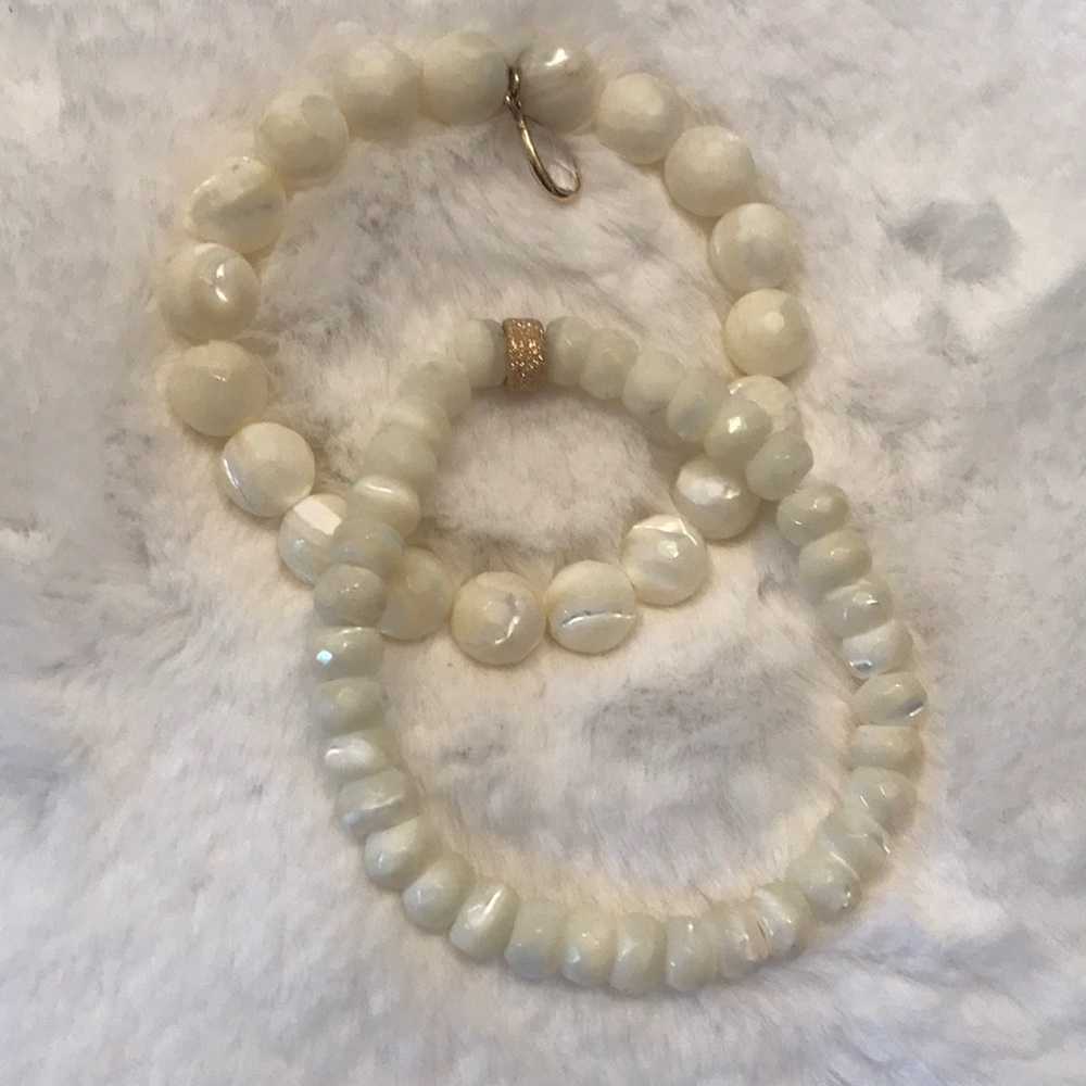Mother of pearl bracelets
